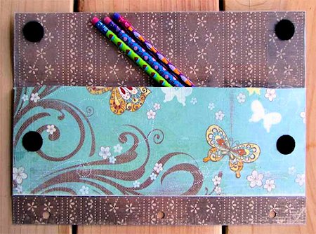 Easy No Sew Pencil Case Tutorial