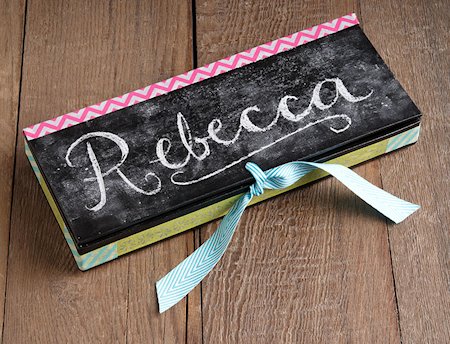 Chalkboard Pencil Box