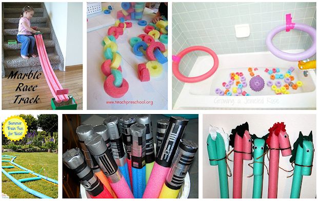 30 Creative Things to do With Pool Noodles – About Family Crafts