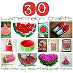 30 watermelon crafts 150