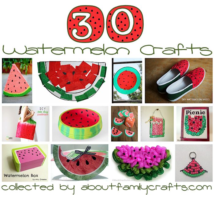 Puffy Paint Watermelon Craft for Kids - Crafty Morning