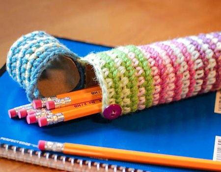 Crochet Case for Pencils