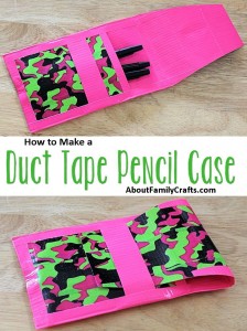 How to Make a Duct Tape Pencil Case