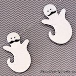 Mustached Ghost Garland 150