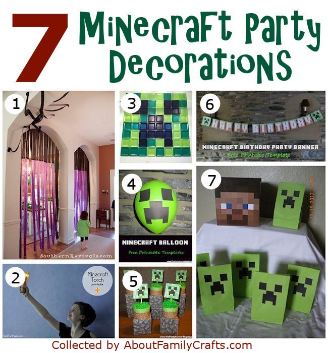 Minecraft printables, Minecraft party, Minecraft party decorations