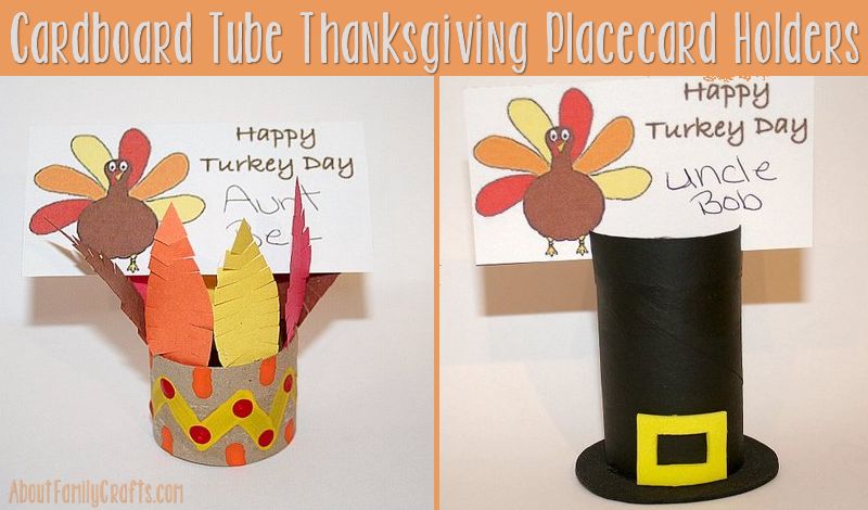 thanksgiving place settings craft