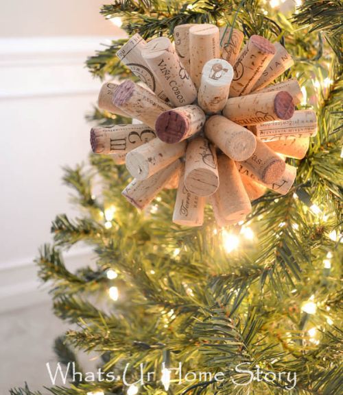 Cork Ball Ornament