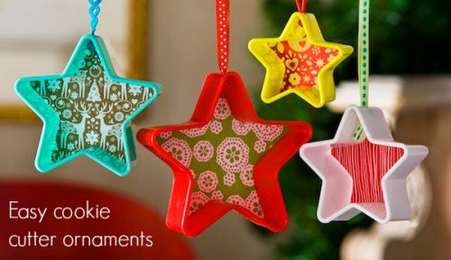 DIY Cookie Cutter Ornaments