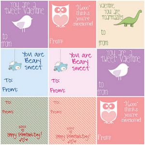 Printable Valentine's Cards