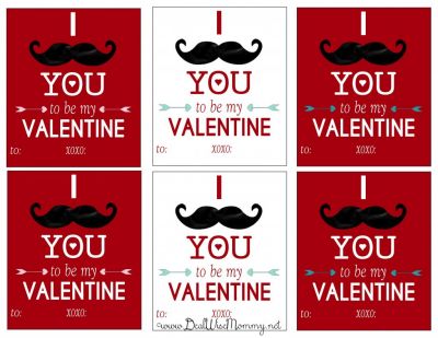 Mustache Valentine