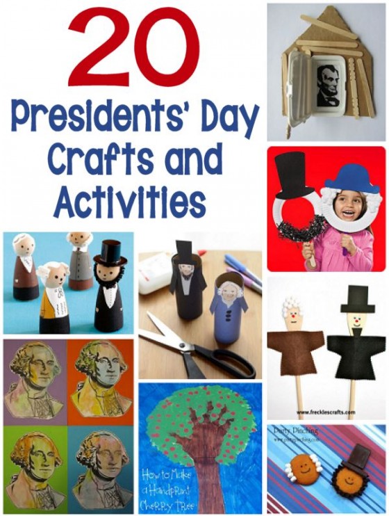 20 Presidents’ Day Crafts and Activities – About Family Crafts