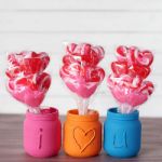 Embossed Valentine's Day Jars 150