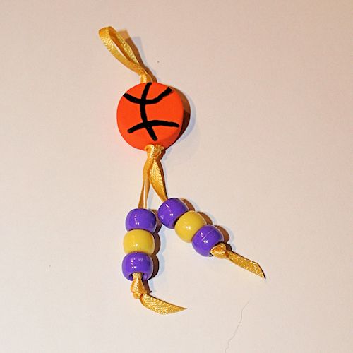 Basketball Pin or Magnet