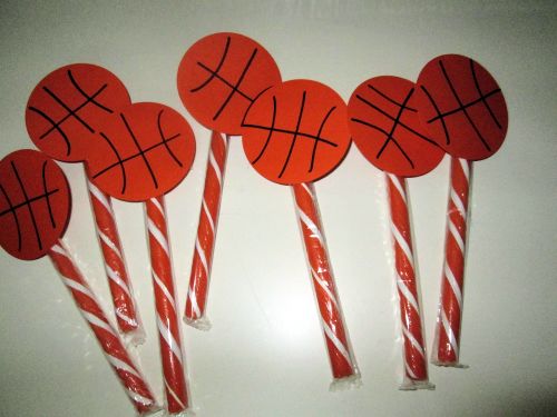 Basketball Topped Treats