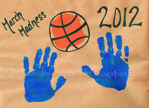 Handprint Basketballs