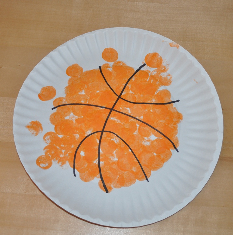 Paper Plate Basketball