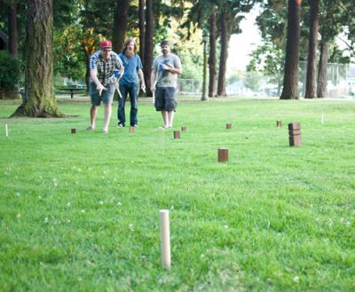 How to Build a Kubb Swedish Lawn Game Set