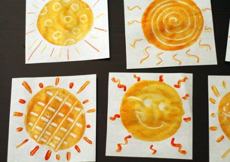 Sunny Monoprints