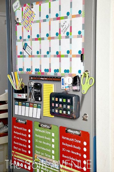 How to Make a Back to School Station