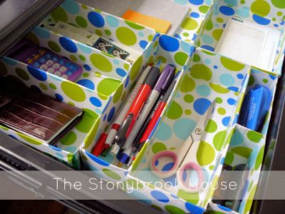 How to Make a DIY Desk Drawer Organizer