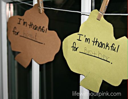 Thanksgiving Gratitude Garland