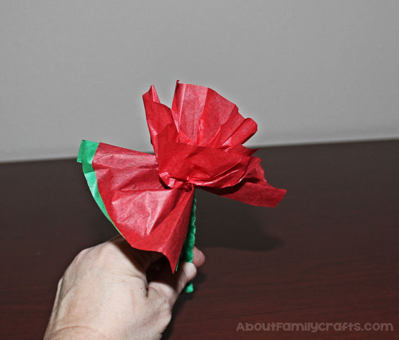 How To Easily Make Tissue Paper Candy Roses for Valentine's