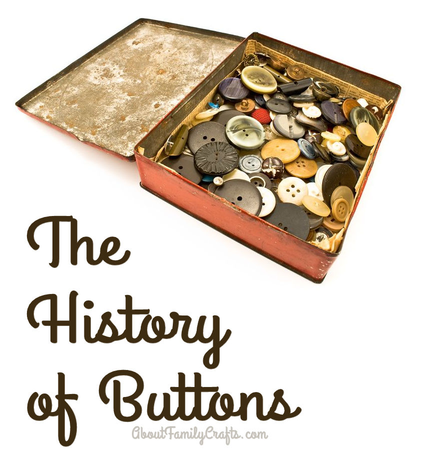 history of buttons