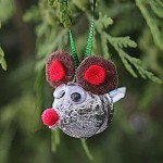 Candy Kiss Mouse Ornament-250