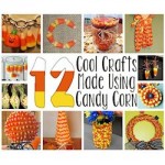 12 crafts made using candy corn 250