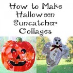 Halloween Sun Catcher Collages 250