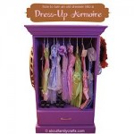 Dress-up clothes armoire 250