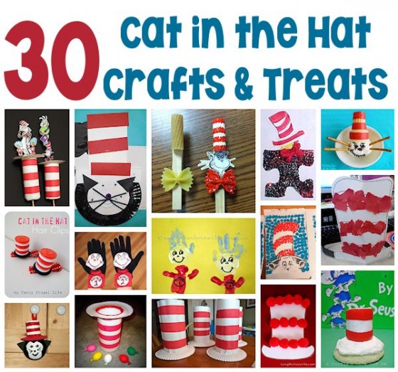 30 Cat in the Hat Crafts and Treats – About Family Crafts