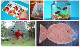 20 Dr. Seuss One Fish, Two Fish Crafts – About Family Crafts