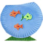 Paper Plate Fish Aquarium 150pl