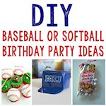 DIY Baseball party ideas 150