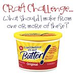 margarine tub craft challenge 150
