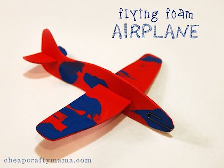 Flying Foam Airplane