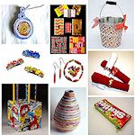 15 things to make from candy wrappers 150