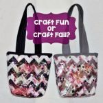 craft fun or craft fail mini totes 150