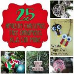 25 Amazing Christmas Tree Ornaments Kids Can Make 150