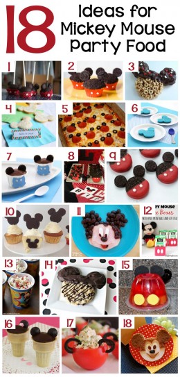 70+ Mickey Mouse DIY Birthday Party Ideas – About Family Crafts