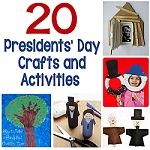 20 Presidents' Day Crafts and Activities 150