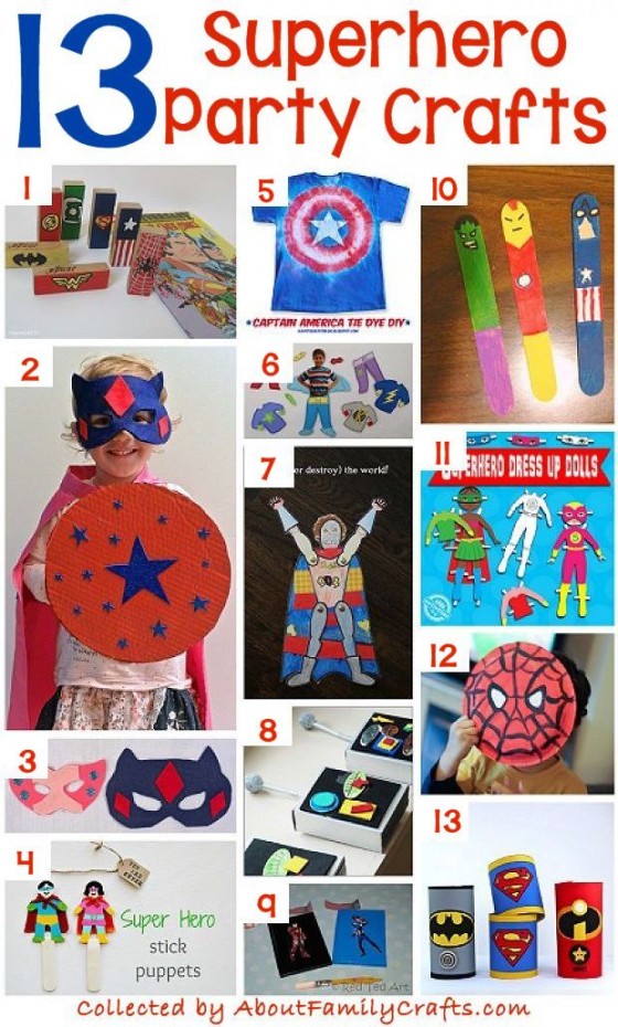 70+ Diy Superhero Party Ideas – About Family Crafts