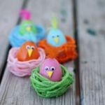 DIY Easter Chick in a Nest 150