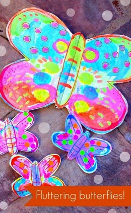 20 Beautiful Butterfly Crafts for Kids – About Family Crafts