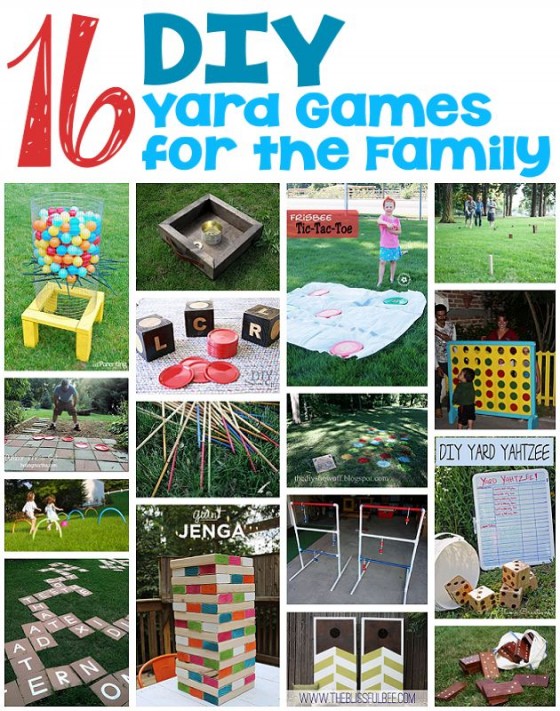 16 DIY Yard Games for the Family – About Family Crafts