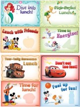 disney lunch box notes