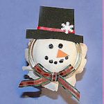 How to make a snowman candy jar150