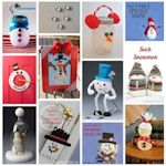 12 snowman craft ideas 150